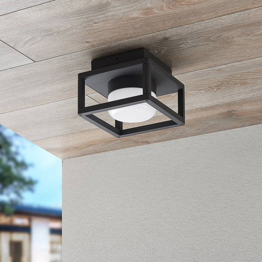 Lucande Timio utendørs taklampe, 11,6 cm