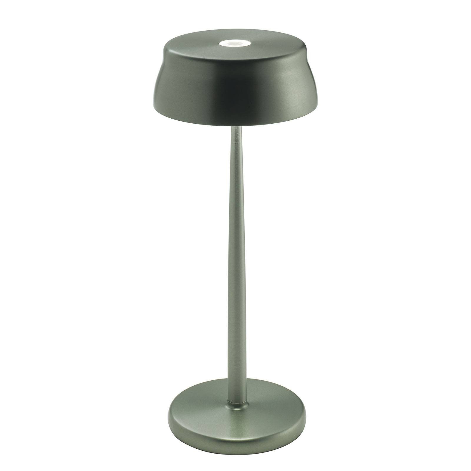 LED-bordlampe, Sister Light, dimbar, grønn