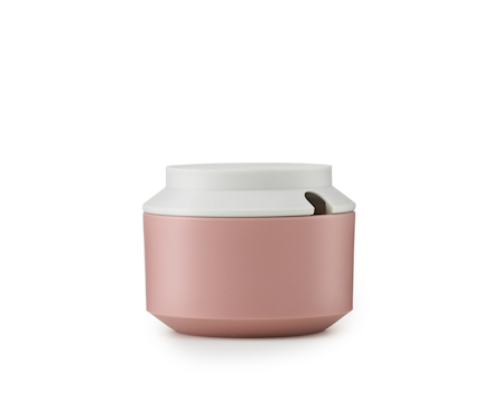 Geo Sukkerskål Rosa/Frost