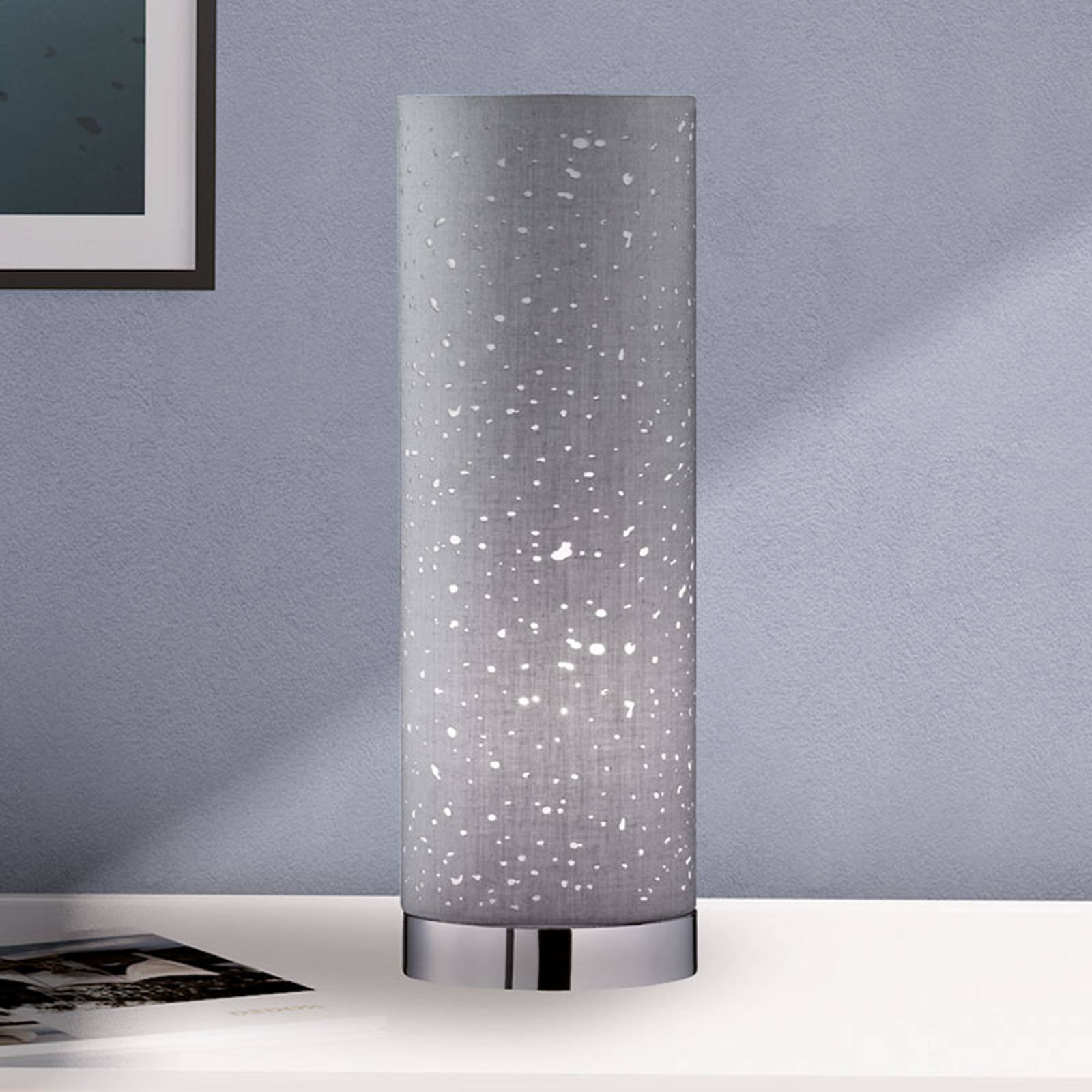 Bordlampe Thor grå