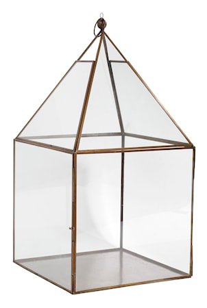 Antique copper lantern - Large
