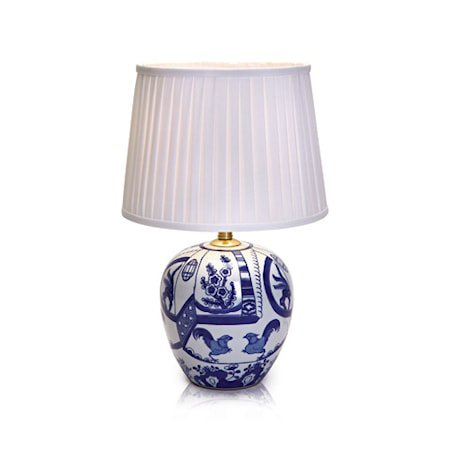 Göteborg Bordlampe Blå 30,5 cm