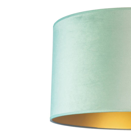 Taklampe Golden Roller Ø 40 cm mintgrønn/gull