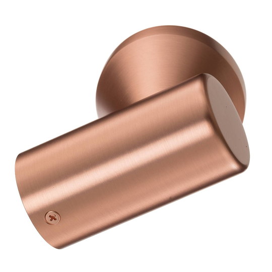 LED-vegglampe Key, 1 lyskilde, matt kobber