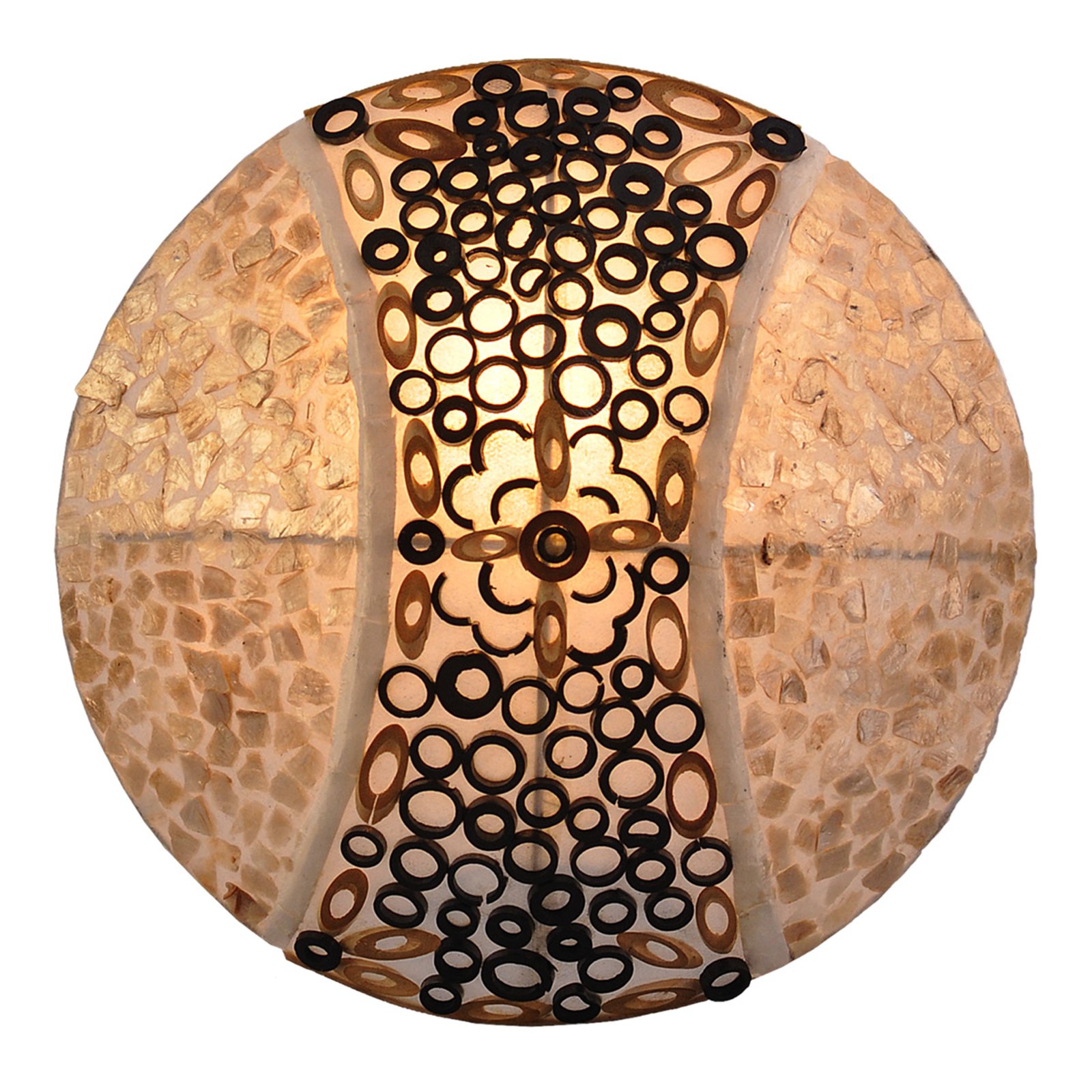Dekorert vegglampe Melina