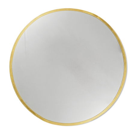 Moon Speil Polert Messing 87 cm