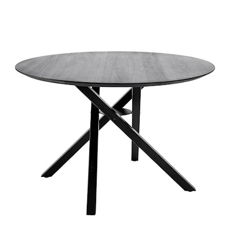 Connor Spisebord Svart Eik 77 cm