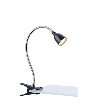 Tulip Clip 1 Lys Svart