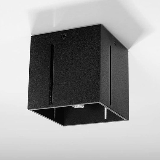 Topic taklampe med pent effektlys, svart