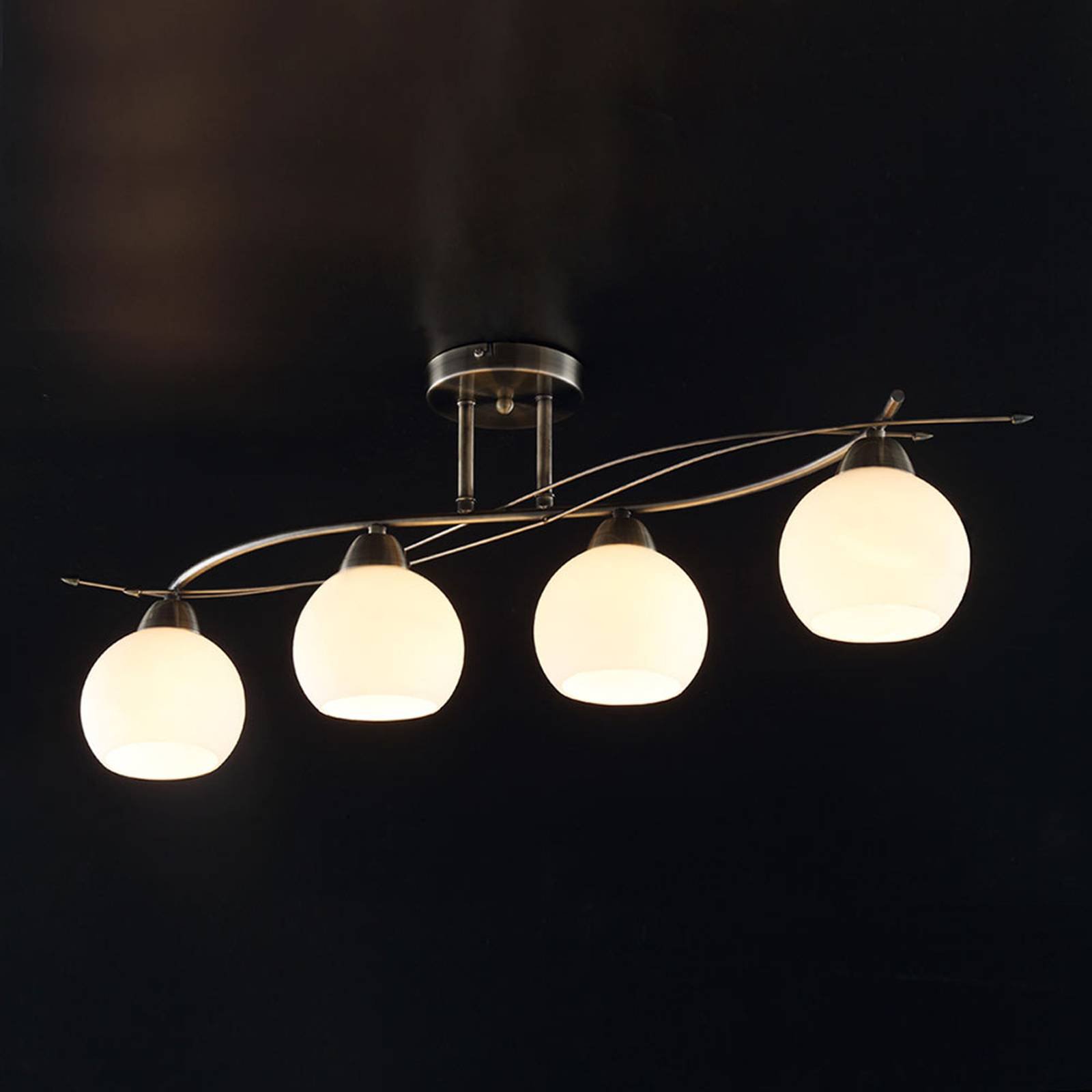 Firepunkts taklampe Leanda
