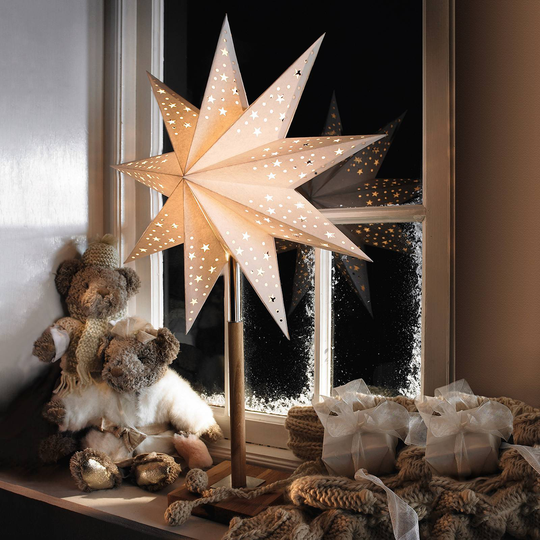 Stjernen Solvalla som bordlampe 45 x 65 cm