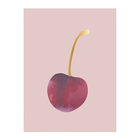Plakat Ballong Rosa Papir 40x30cm
