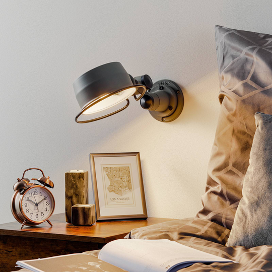Jieldé Lak L1000 vegglampe med ledd, matt grå
