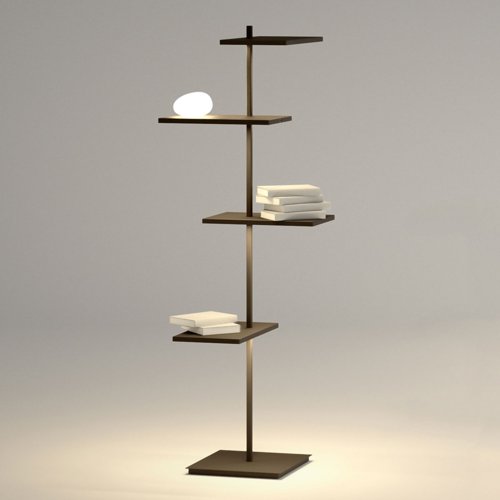 Suite flerfunksjonell LED gulvlampe 133 cm