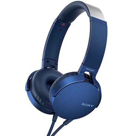 Headset MDR-XB550AP Blå