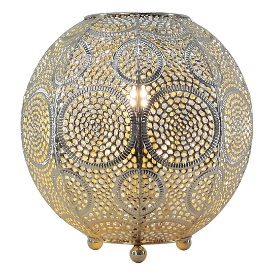 Bordlampe Stampa, kuleformet, høyde 22 cm