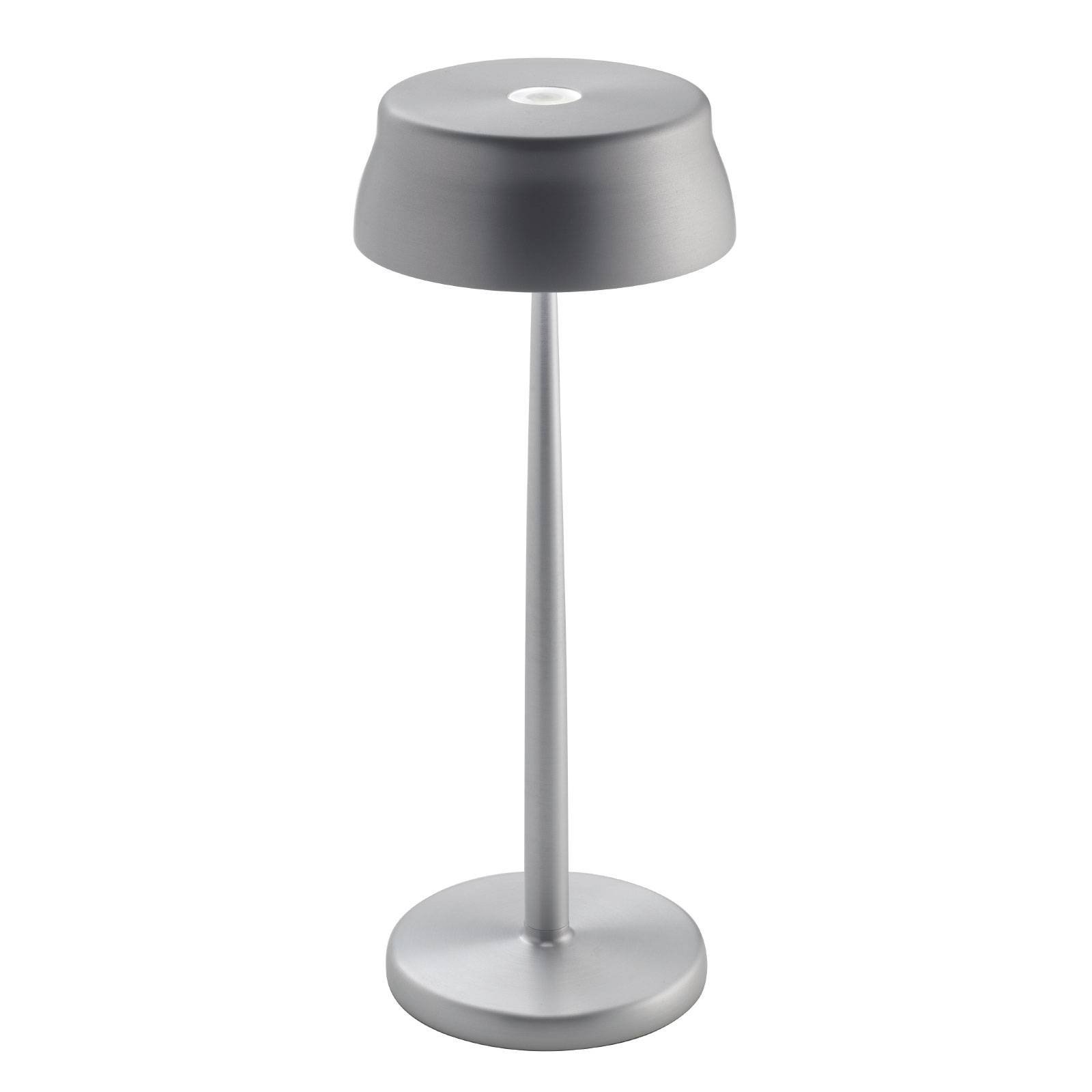 LED-bordlampe Sister Light, dimbar, aluminium