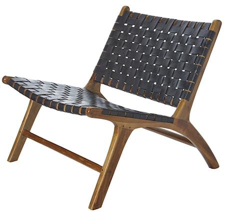 Porto Lenestol Svart 65 x 79 x 69 cm