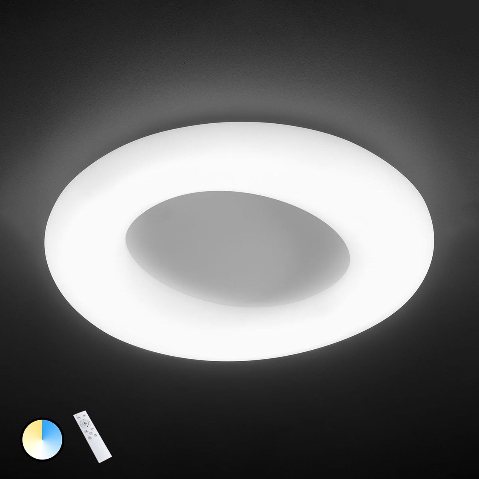 Justerbar LED-taklampe County Ø 75 cm