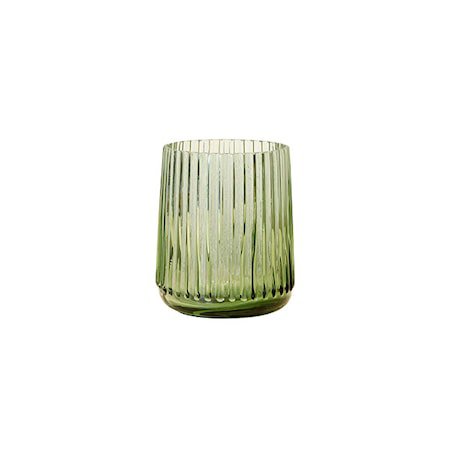 Glassvase Grønn S
