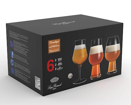 Birrateque Ølglas-Set 3X2 St.