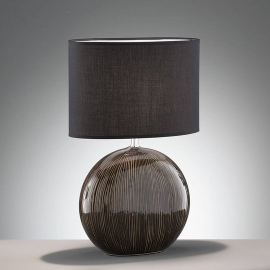 Bordlampe Marin med keramisk fot, høyde 53 cm