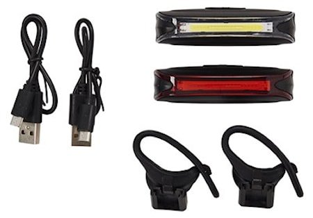 USB-oppladbare sykkellykter
