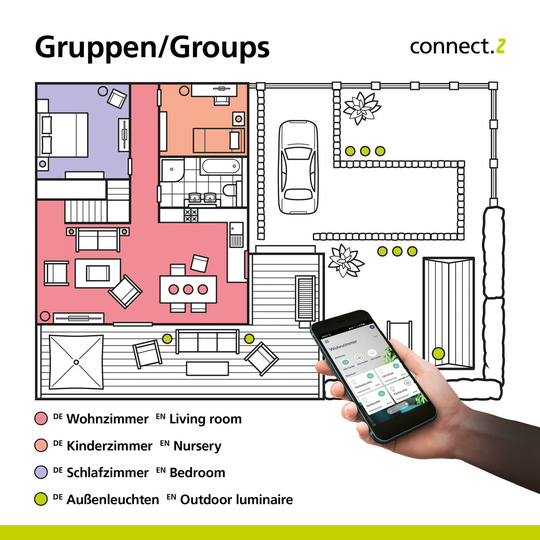 EGLO connect Simolaris-Z LED- bordlampe