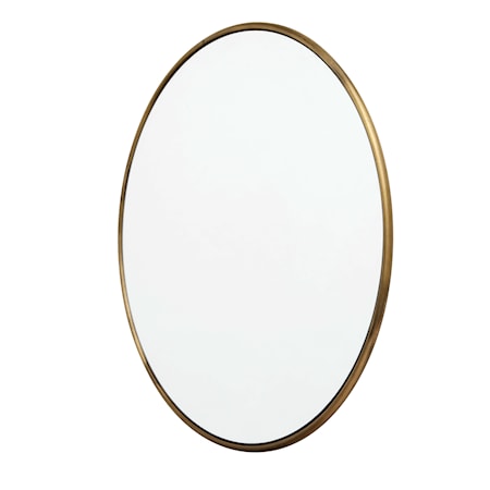 Copenhagen Speil Rundt L Antique brass