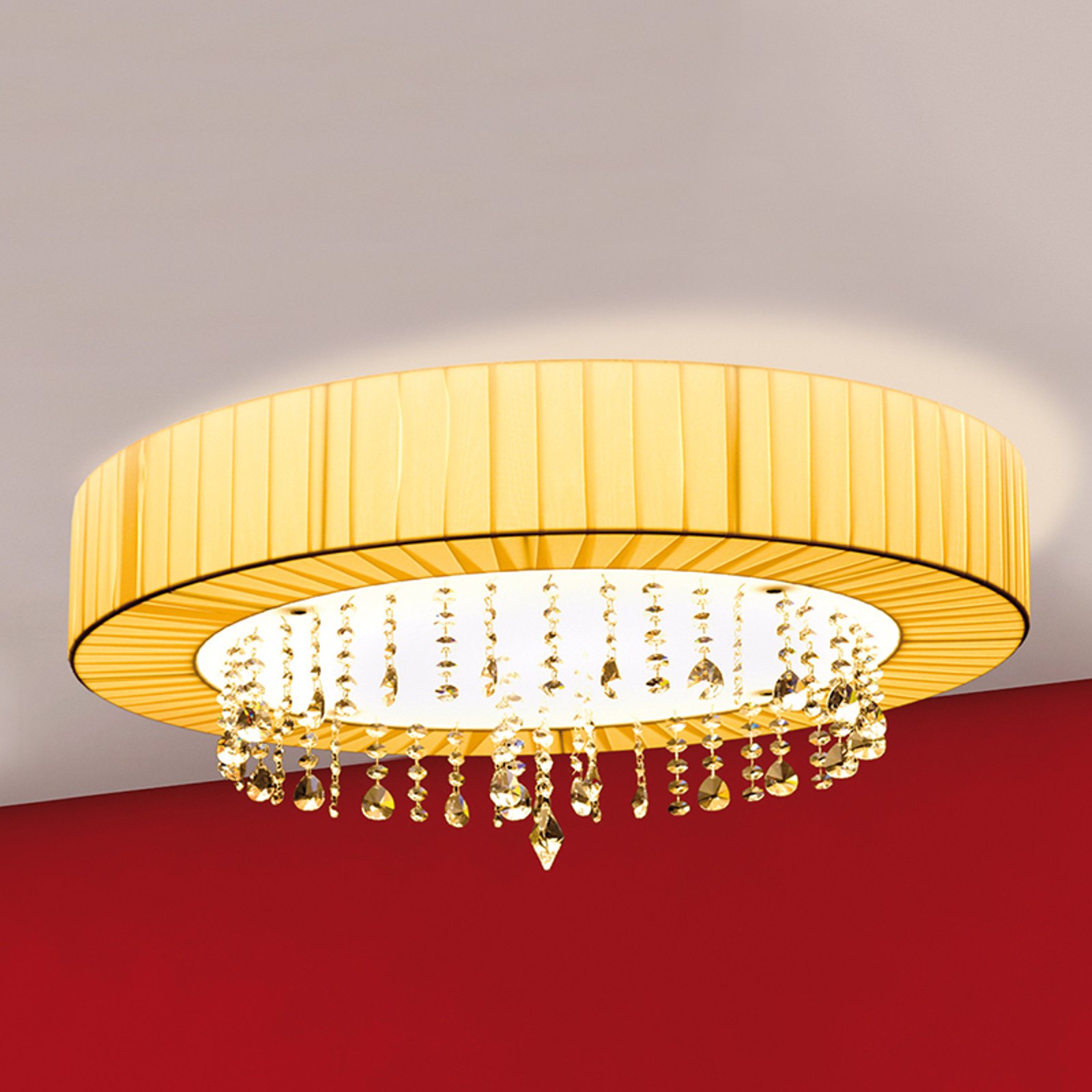 Eksklusiv Saturn taklampe D 90 cm H 26 cm
