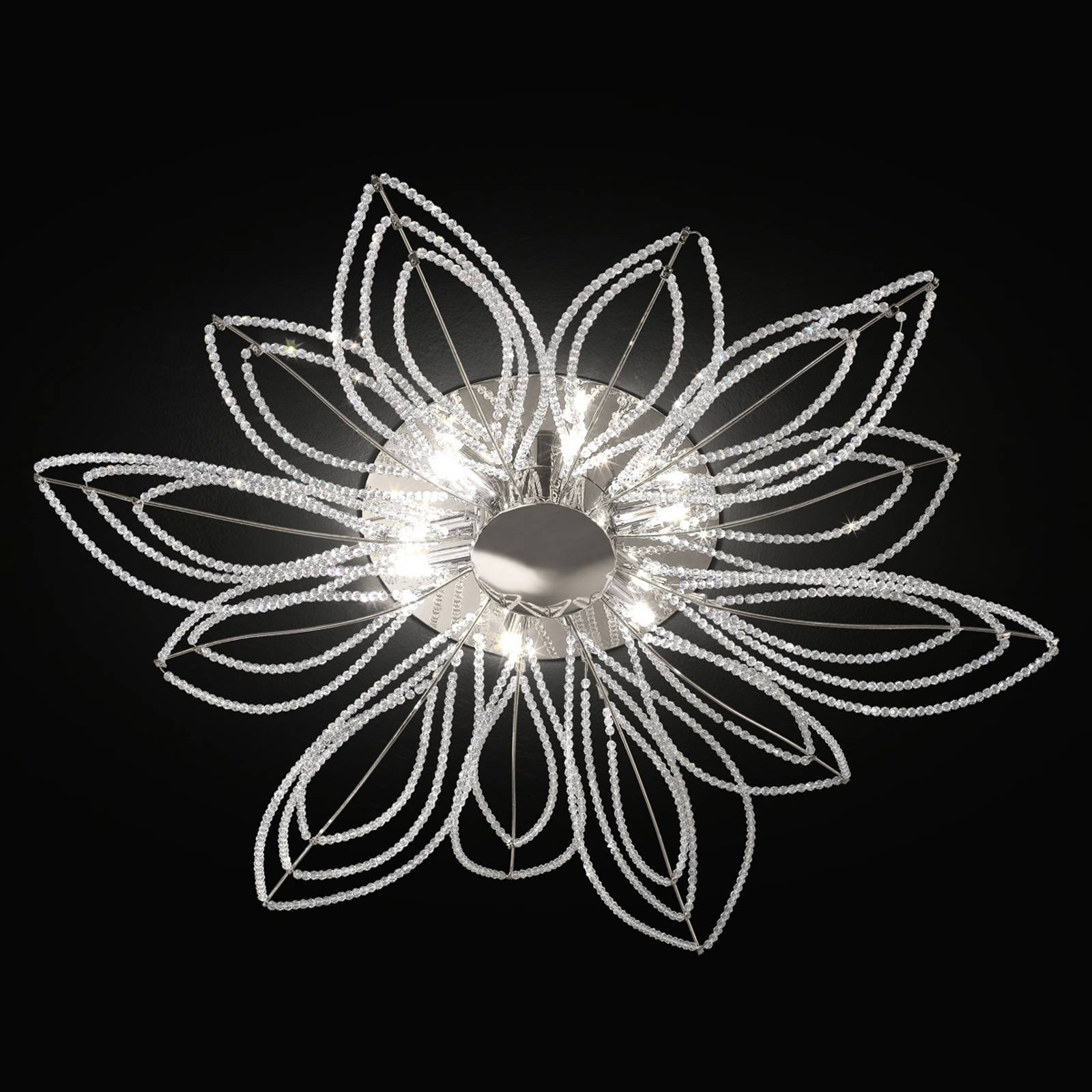 Girasole taklampe i blomsterform, 70 cm