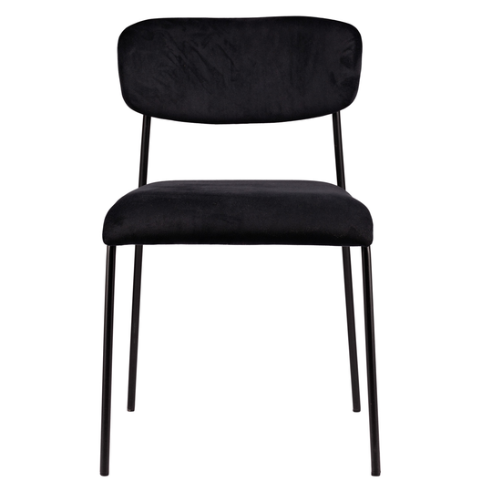 Spisestol Ellie svart