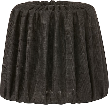 Mia Lampeskjerm Lin Svart 20 cm
