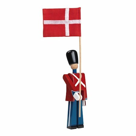Flaggbærer Rød/blå/hvit Liten
