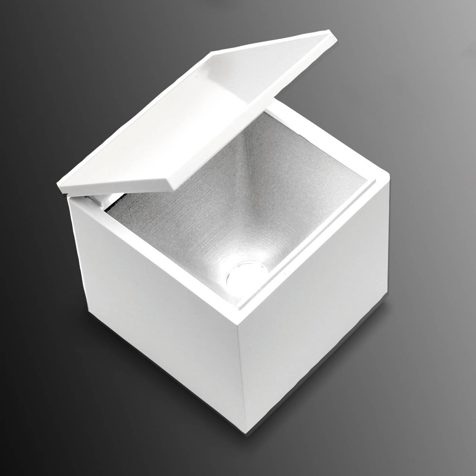 Cini&Nils Cuboled - LED-bordlampe i hvit