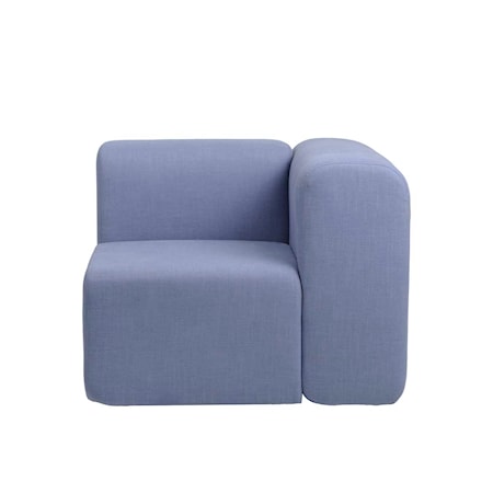Lagoon Modul Venstre Hjørne Light Blue