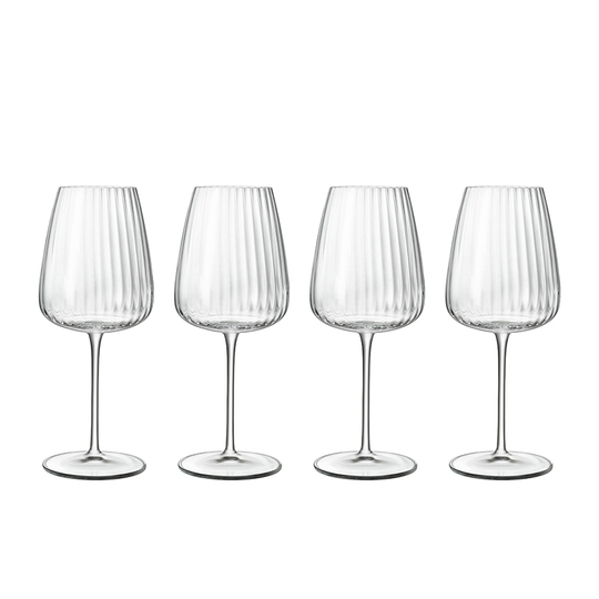 Luigi Bormioli Optica Hvitvinsglass Chardonnay 55cl 4 stk