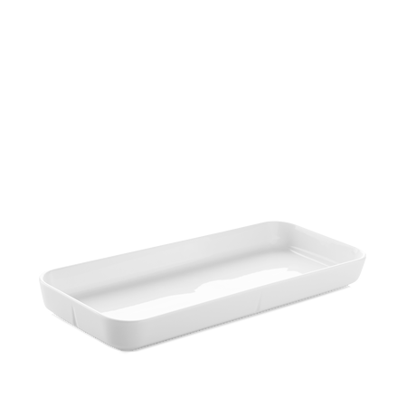 Grand Cru Serveringsplate 35x15 hvit