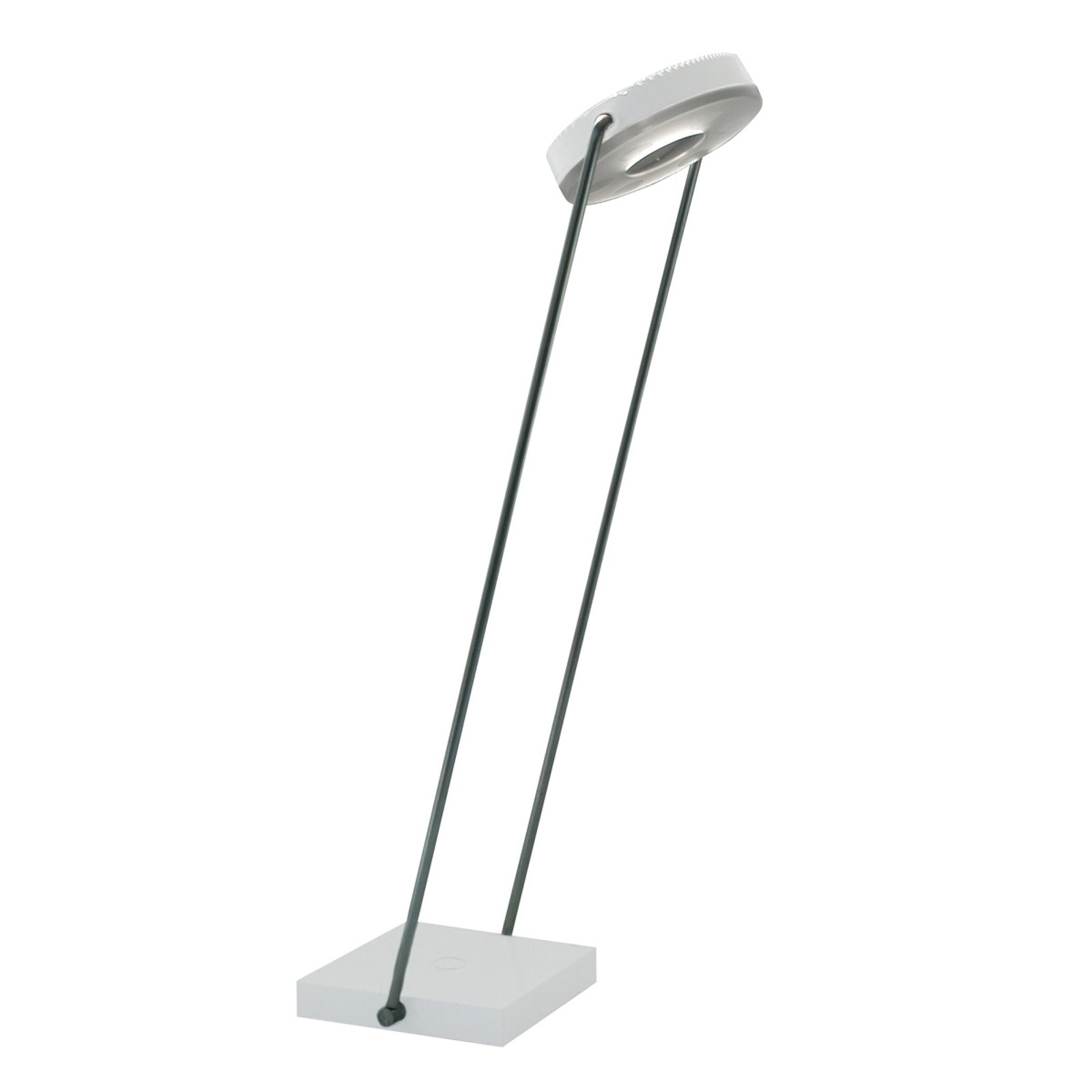 TUNE-TS LED-bordlampe i hvitt med touch-dimmer