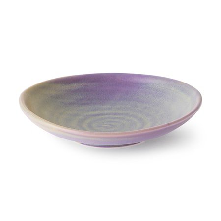 Home Chef Ceramics flat Skål Lilla/Green
