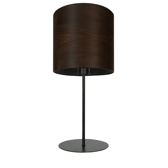 Envolight Veneer bordlampe røykt eik Ø20,5cm