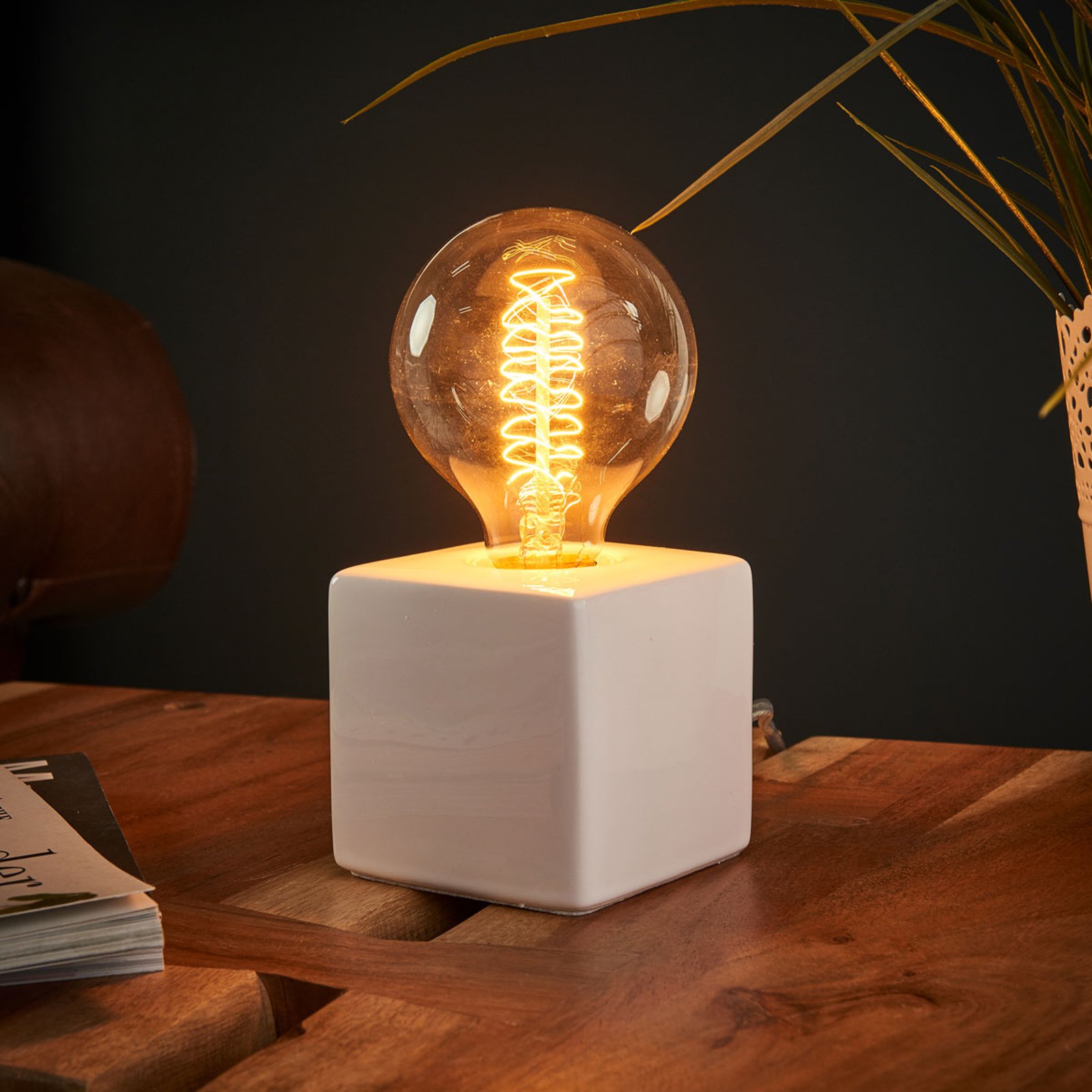 Villeroy & Boch Helsinki – bordlampe hvit