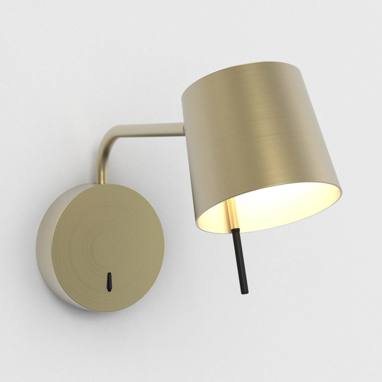 Astro Miura Swing Arm LED-leselampe matt gull