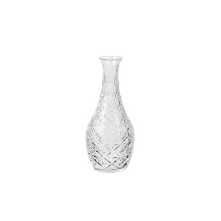 Vase Curve Klar Glass Ø 10 x H 25 cm