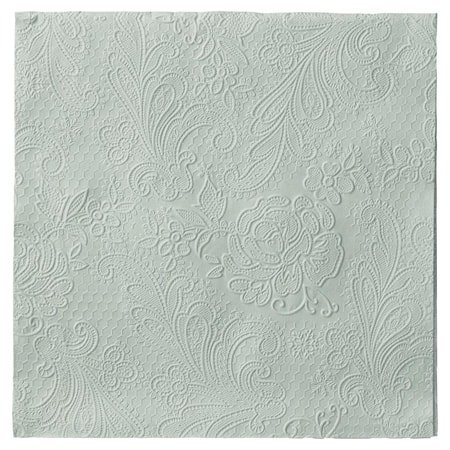 Papirserviett Uni Lace Lysegrønn