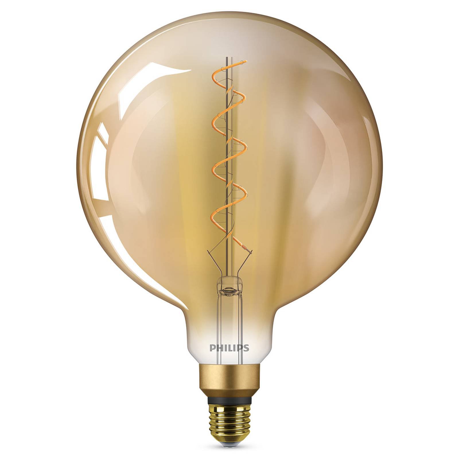 E27 G200 stor LED-pære Classic Giant 2 000K gull