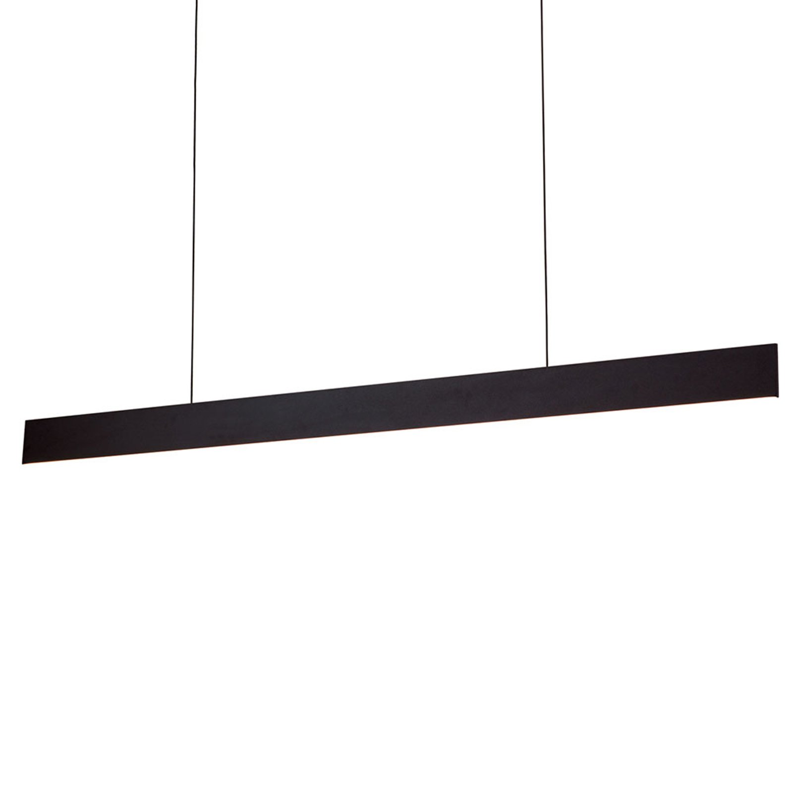 LED-hengelampe Gideon, up- & downlight, svart