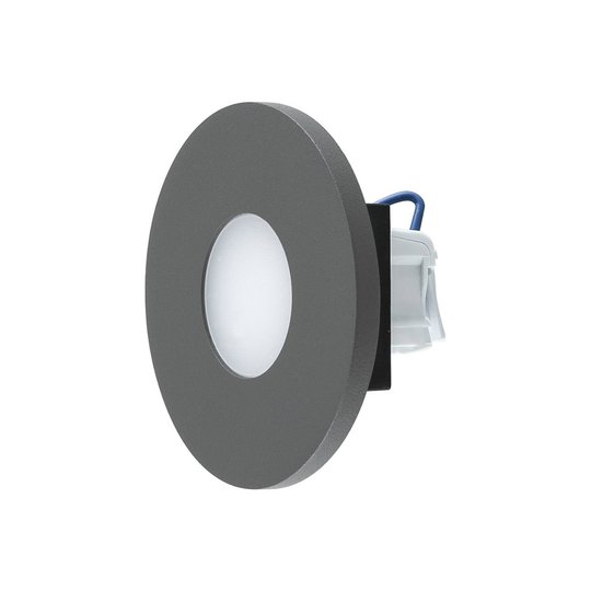 EVN LR230 LED innfelt vegglampe direkte antrasitt