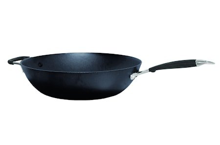 Wokpanne støpejern ULTRA LIGHT 30 cm med skaft
