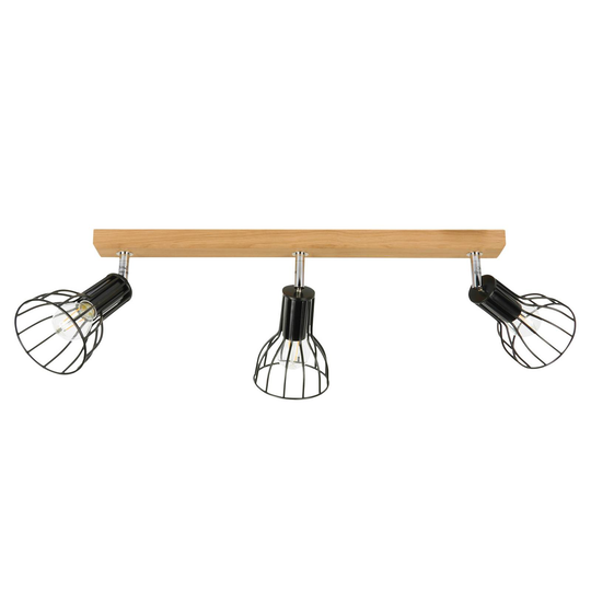 Envolight Aria hengelampe, oljet eik, 3 lyskilder